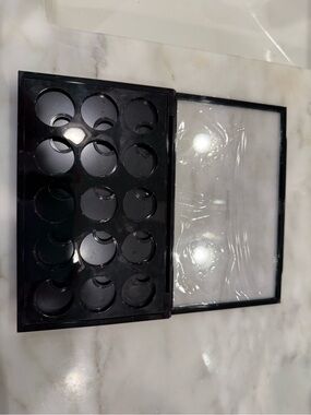 MAC Cosmetics Empty Black Eyeshadow 15 Palette Insert